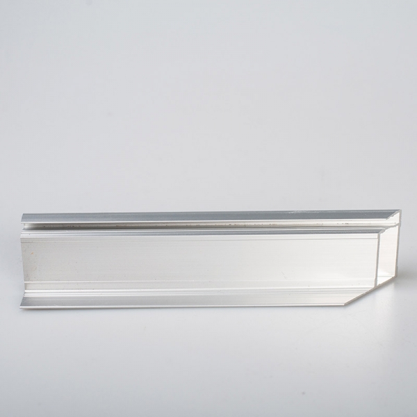 Extrusion aluminum alloy silver anodized 50KW solar frame for solar panel mounting system 6063-T5