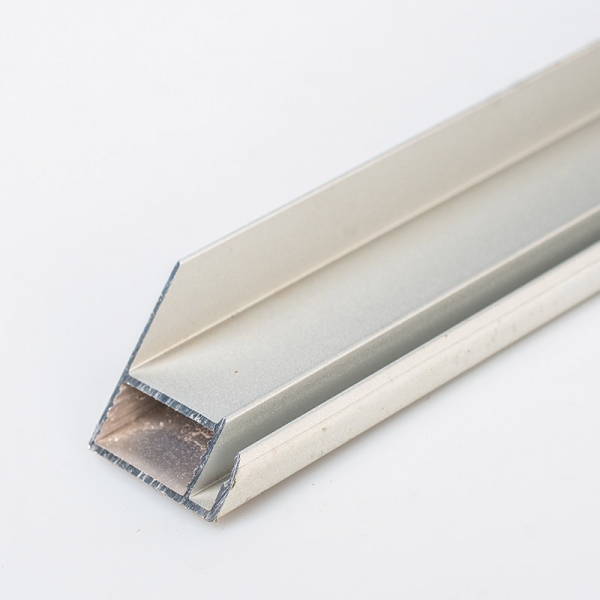 Extrusion aluminum alloy silver anodized 50KW solar frame for solar panel mounting system 6063-T5