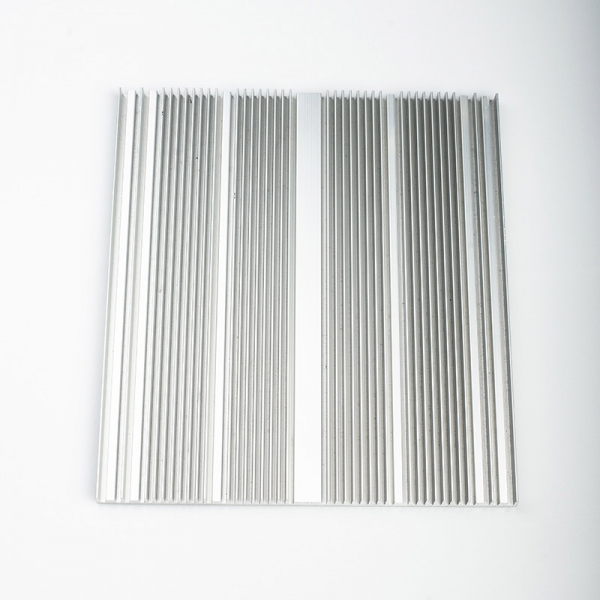 Aluminum alloy OEM industrial custom CNC milling  heat sink extruded radiator 6063 5.8MM