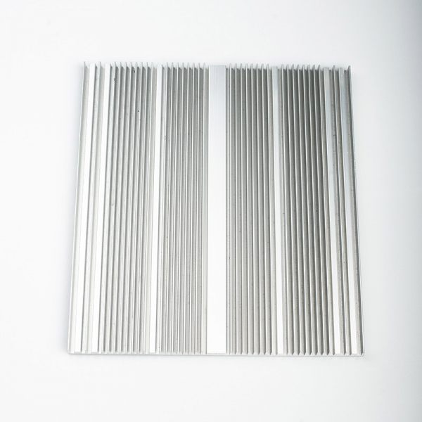 Aluminum alloy OEM industrial custom CNC milling  heat sink extruded radiator 6063 5.8MM