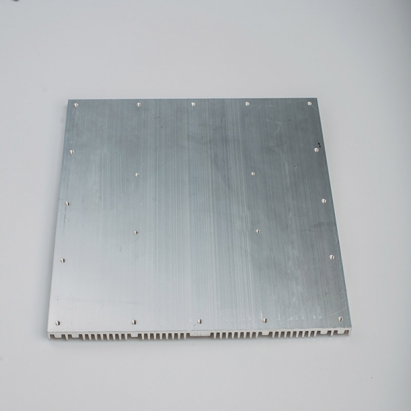 Aluminum alloy OEM industrial custom CNC milling  heat sink extruded radiator 6063 5.8MM