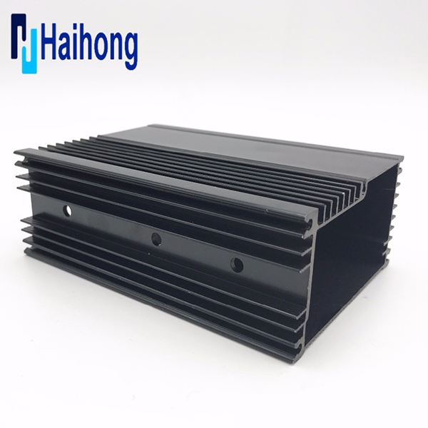 Custom aluminum extrusion manufacturer electronic waterproof 6063 anodized cnc machining enclosure