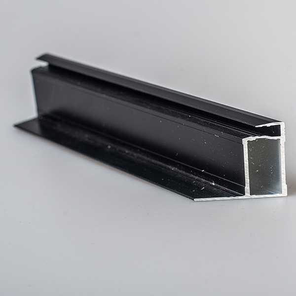 Aluminum Solar panels  modular accessories custom aluminum extrusion black solar panel frame
