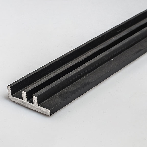 Aluminum Extrusion Profile Silver/Black Color Anodized European Standard T Slot Framing